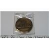 Image 1 : 1976 Montreal Summer Olympic Games medal. Huge 50mm brass medal depicting the Olympic Stadium and th