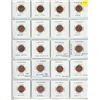 Image 1 : Lot of 20 Uncirculated Canadian Small Cents. Includes 1991, 1992, 1994, 1996, 1998, 1999, 2000, 2001