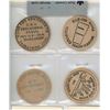 Image 2 : Lot of 4 different Frank Harding & Cec Tannahill Woods. Both extremely well-known Saskatchewan numis
