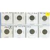 Image 1 : Lot of 8 U.S. Liberty Head & Buffalo Nickels. 1902, 1911, 1927, 1928, 1935, 1936, 1936D & 1937. Coin