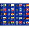 Image 1 : Coins of the World. Collection of 20 world coins from Algeria, Bahamas, Belgium, Bulgaria, Colombia,