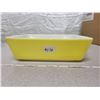 Image 2 : Yellow Pyrex refrigerator dish, no lid
