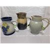 Image 1 : Lot of ceramic pitchers for wine (3)