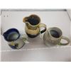 Image 3 : Lot of ceramic pitchers for wine (3)