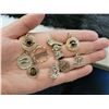 Image 1 : Lot of sterling silver charms (10) 17.3 grams