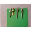Image 3 : Lot of vintage tie clips (4)