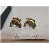 Image 4 : Lot of cufflinks, fish, guitars, gold confetti, marked Anson
