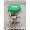 Image 1 : Kraft jar of marbles
