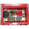 Image 3 : Chocolate box of assorted belt buckles