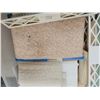 Image 3 : Rubbermaid tub with a selection of machine lace