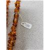 Image 4 : Pressed amber necklaces, 19” screw barrel fastener (2)
