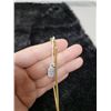 Image 3 : Magnifying loupe on a gold tone chain