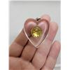 Image 3 : RCAF sweetheart broach and two lucite and silver RCAF sweetheart pendants