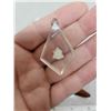 Image 4 : RCAF sweetheart broach and two lucite and silver RCAF sweetheart pendants