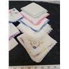 Image 3 : Lot of hand trimmed cotton hankies
