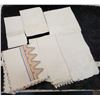 Image 1 : Lot of monogrammed and hand trimmed washstand towels (6)