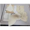 Image 1 : Lot of handmade vintage doilies with pull work, cut work and crochet (7)