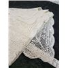 Image 3 : Crocheted table center, Snowflake pattern, 34” x16”