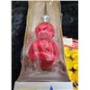 Image 3 : Satin ornament tree topper and miniature satin balls