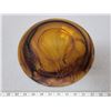 Image 3 : Amber Cloud Glass plate, 1920-30, George Davidson, Gothshead, England