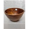 Image 1 : Large wooden salad bowl