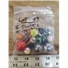 Image 1 : 5 shooter + 9 marbles