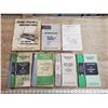 Image 1 : lot of old farm manuals