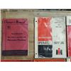 Image 2 : lot of Case IH manuals