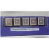 Image 1 : 5 - canada postage due stamps - 1,2,4,5, and 10 cent
