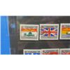 Image 2 : 12 - canada stamps with Provincial and Territorial flag.
