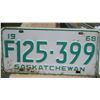 Image 3 : 1968 sask farm license plate