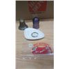 Image 1 : misc items, bell, ashtray, pot menders