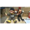 Image 1 : 2 old dolls, goofy, monkey