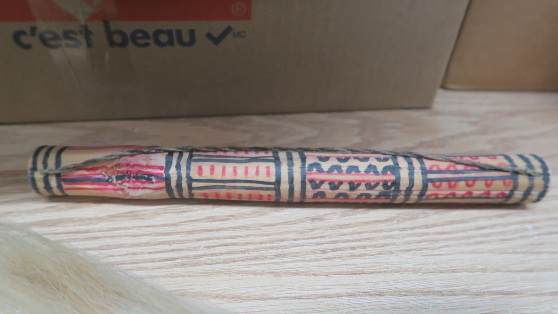 2 riding crops, african fly swatter