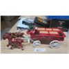 Image 1 : cast iron coca cola cart with horses