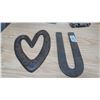 Image 1 : love u metal art
