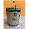 Image 2 : VINTAGE 5 LBS THISTLE BRAND LARD TIN CALGARY ALBERTA