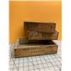 Image 1 : ANTIQUE WOODEN CHEESE BOXES