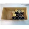 Image 2 : 12 Edison records in wooden apple crate