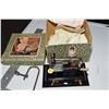 Image 1 : Antique Germany Toy Sewing Machine & Box