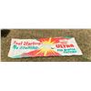 Image 1 : White Rose banner 34" x 6' (no tears)