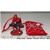 Image 1 : Acrylic SPIDERMAN figurine with velvet storage bag