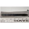Image 2 : Solid Brass Letter Opener in Velvet Sleeve from the CSI Medllion Collection (Never used)