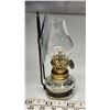 Image 2 : Very unique minature glass oil lamp complete with actual adjustable wick