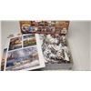 Image 3 : Box of 10 scenic puzzles rangingfrom 100 to 500 pieces