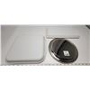 Image 3 : Two Home Essential Trays & One Silver coated tray