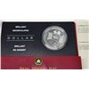 Image 2 : 2005 Brillant Uncirculated Silver Proof Dollar - 40th Anniversary of the Canadian Flag
