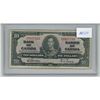 1937 - $10.00 Note #XD9427153 signed by D Gordon & GF Towers in Hard Plastic Display Case