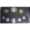 Image 4 : 2012 - Proof Set celebrating the War of 1812 - All 8 coins pure silver with the Dollar, Toonie, Loon