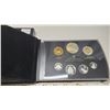 Image 1 : 2013 - Proof Set celebrating Arctic Expedition - All 7 coins pure silver with the Dollar, Toonie & L